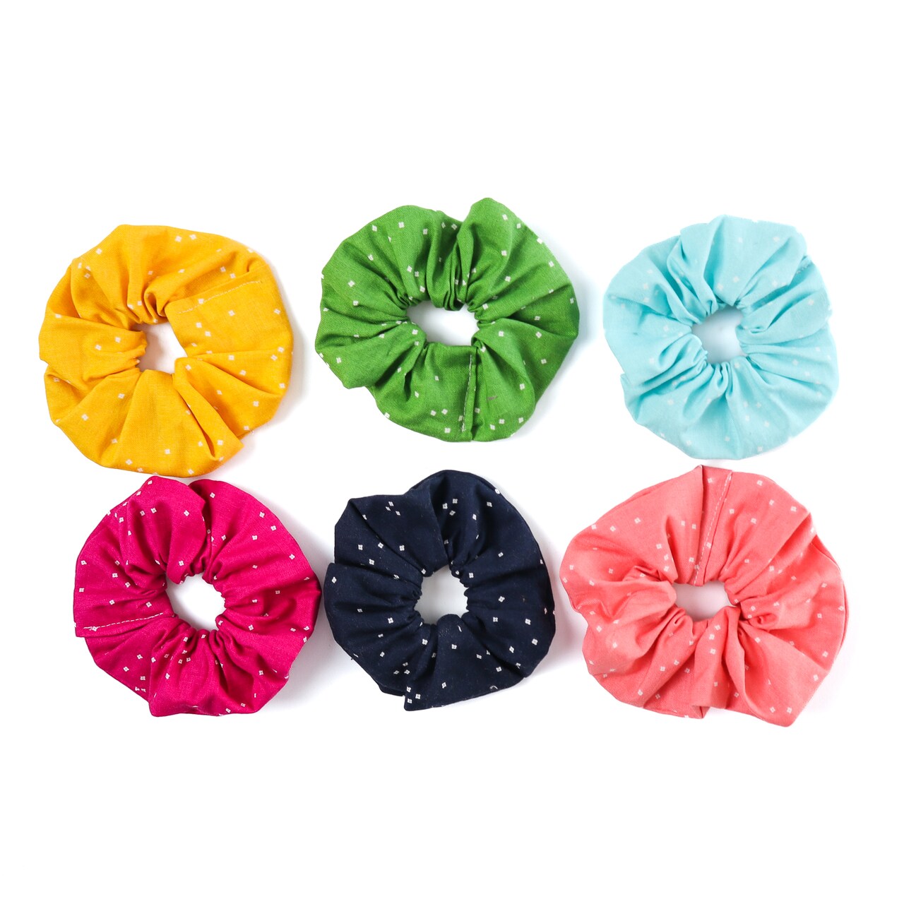 Scrunchie Beginner Sewing Kit - Blossom - Sewing Project Kit for